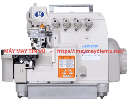 Máy vắt sổ 2 kim 4 chỉ cắt chỉ tự động Jack JK-799S-4-M03/333